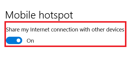 صفحه Hotspot موبایل