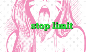 بایننس stop limit
