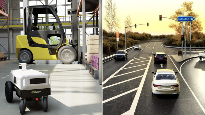 برنامه های کاربردی Omniverse Replicator.