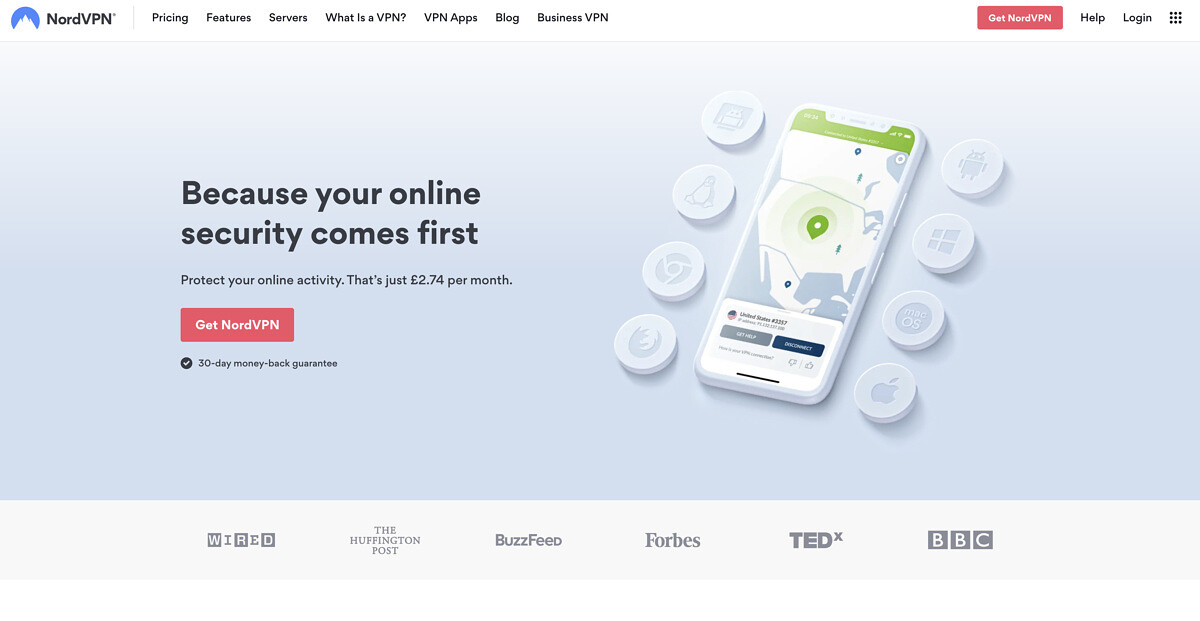 NordVPN برای تورنت عالی است.