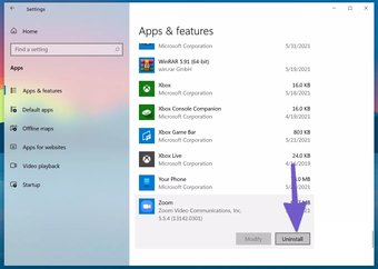 حذف نصب برنامه بزرگنمایی" loading="lazy" sizes="(min-width:976px) 700px, (min-width:448px) 75vw, 90vw"به اندازه داده[09]
اکنون به وب‌سایت رسمی Zoom بروید و نسخه جدید آن را روی رایانه شخصی خود نصب کنید. از Zoom بی‌نقص SessionsZoom بهترین توصیه ما برای نیازهای تماس ویدیویی شماست. با این حال، مشکلاتی مانند گیر افتادن زوم در اتصال ممکن است شما را به جستجوی جایگزین‌ها سوق دهد. بنابراین قبل از ثبت نام برای هر سرویسی، از ترفندهای بالا استفاده کنید، مشکل را عیب یابی کنید و برای جلسه بعدی خود آماده شوید.

بعدی:

آیا برای ویدیو در زوم با مشکل مواجه هستید؟ پست زیر را بخوانید تا بدانید چرا نمی‌توانید خودتان را در زوم ببینید و چگونه مشکل را برطرف کنید.

آخرین به روز رسانی در 23 آگوست 2021

<br /> مقاله بالا ممکن است حاوی پیوندهای وابسته باشد که به پشتیبانی از Guiding Tech کمک می کند. با این حال، این یکپارچگی ویراستاری ما را تحت تأثیر قرار نمی دهد. محتوا بی طرف و معتبر باقی می ماند.(function(d,s,id){var js,fjs=d.getElementsByTagName(s)[0];if(d.getElementById(id))return;js=d.createElement(s );js.id=id;js.src="//connect.facebook.net/en_US/sdk.js#xfbml=1&version=v2.5&appId=1652915528311925";fjs.parentNode.insertBefore(js,fjs);} (سند، «اسکریپت»، «facebook-jssdk»)).</pre>
<p><a href=