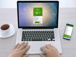 لپ‌تاپ با استفاده از Seed4.Me VPN: اشتراک مادام العمر (دستگاه‌های نامحدود).