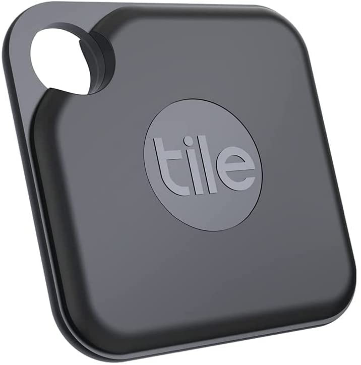 Tile Pro (2020) به رنگ مشکی در زمینه سفید