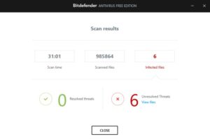  نتایج Bitdefender 
