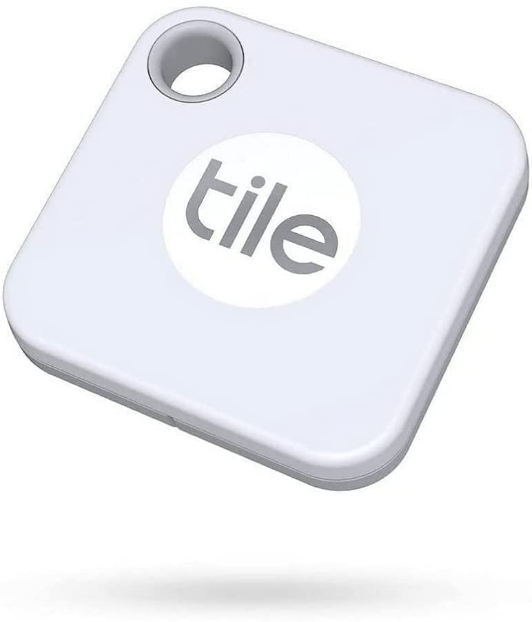 Tile Mate (2020) به رنگ سفید در زمینه سفید