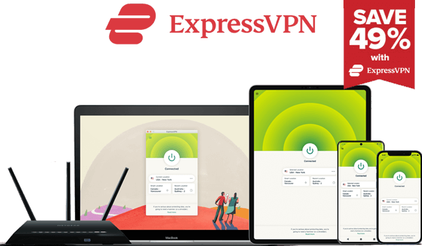 مدل ExpressVPN در دستگاه‌های مختلف