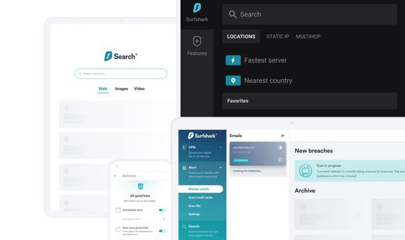 سرویس Surfshark VPN" title="سرویس Surfshark VPN