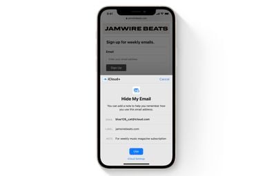 مخفی کردن ایمیل من نسخه ی نمایشی سافاری