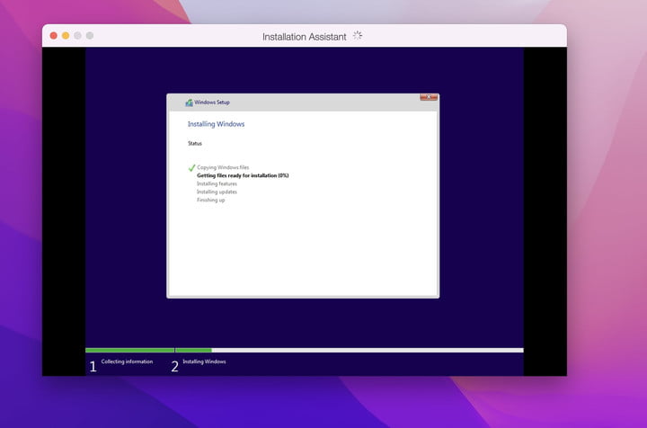 نصب ویندوز 11 به صورت موازی در MacOS.
