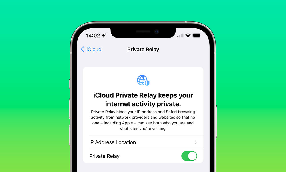 iOS 15 iCloud Private Relay Settings on iPhone
