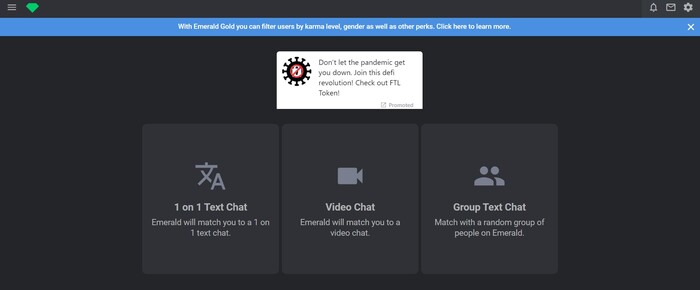 Omegle Alternatives Emeraldchat