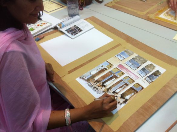  نقاشی با آبرنگ (مبانی) توسط VCUarts Qatar