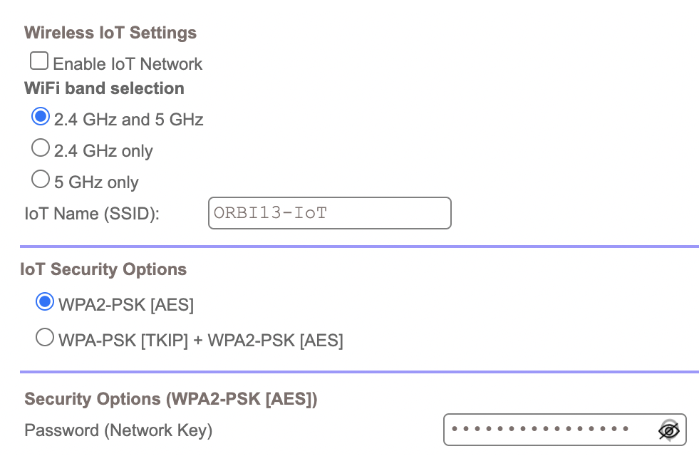 Netgear Orbi - روشن کردن شبکه IoT
